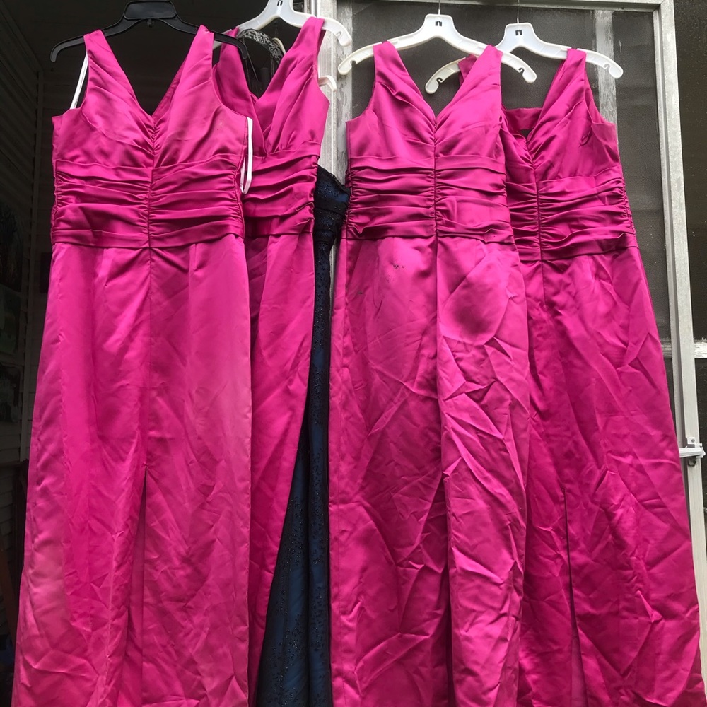 David’s bridal Bridesmaid dresses sz8 sz12